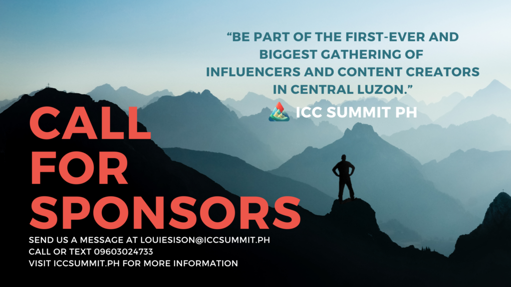 Call for sponsors